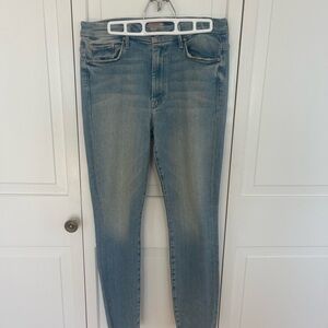 MOTHER Light Blue Skinny Jeans